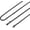 3mm Black, variant on 3.0 mm Stainless Steel Wheat Silver Chain Necklaces for Men & Women 16" -36"