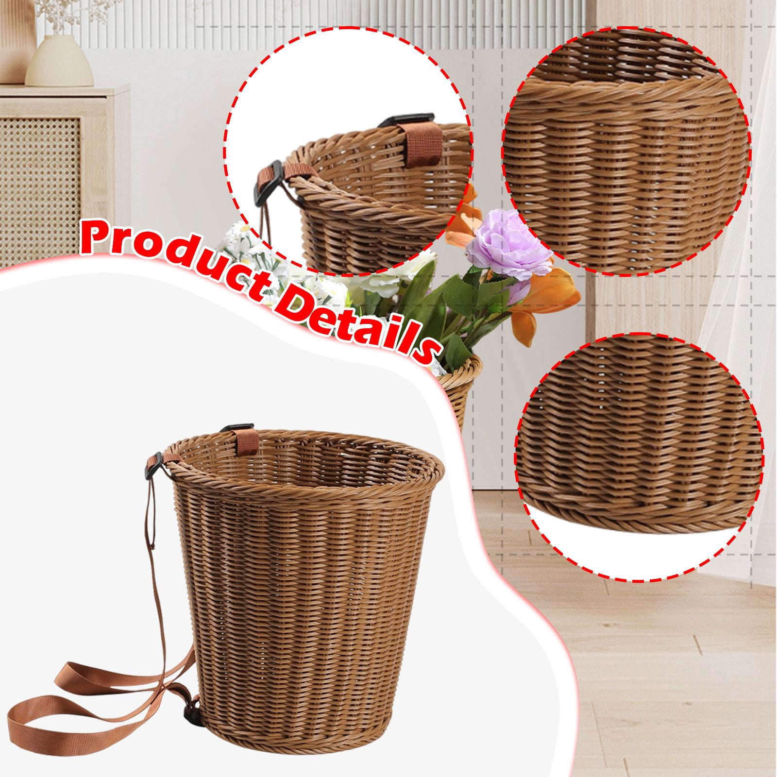 Tea Leaves Picking Basket Orchard Harvest Flower Holder Sturdy Plastic for Family Picnic Gathering