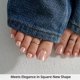 thumbnail image 4 of Kit BartBox Real Square Pearl Chrome 30 de Presiona On Uñas, 4 of 7