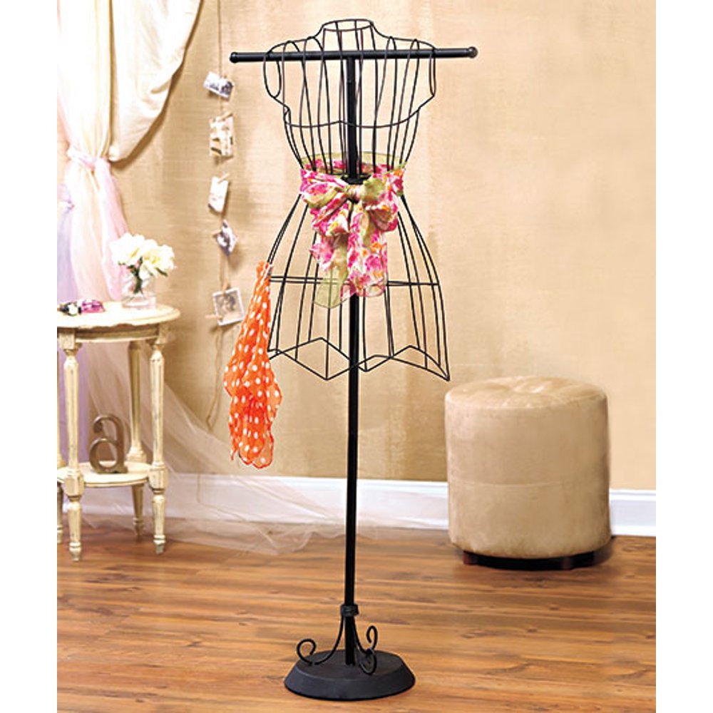 Vintage Wire Dress Form Mannequin Boutique Clothing Decor Metal Store