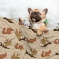 thumbnail image 3 of Pofeuu Squirrel nut backgrounds Print Puppy Blanket,Dog Blankets,Pet Blanket Cozy Cat Blankets for Indoor Cats, Fuzzy Pet Blanket for Kitten Doggy Dog Blankets-Medium, 3 of 8