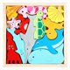 thumbnail image 1 of Children's Educational Toys, Wooden Three-dimensional Puzzle, Creative Theme, Early Education Building Block Toys For Boys And Girls, 1 of 5