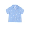thumbnail image 3 of Way to Celebrate Toddler Boy Patriotic Americana Americana Shirt and Short Set, Sizes 12M-5T, 3 of 11