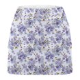 thumbnail image 6 of Aueoeo Womens Skorts Plus Size Skorts for Ladies Floral Printed High Waist Athletic Sports Pants Skirt Casual Shorts L, 6 of 6