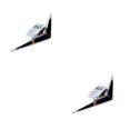thumbnail image 1 of Transemion Car Sticker Emblem Easy Installation And Cool Style Easy To Install Zinc Alloy Accessories For Car V8 Badge Decal V8：Silver 2Set, 1 of 6