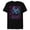 Black, variant on Disney Lilo & Stitch Techno Trance the Night Away 2002 - Short Sleeve Blended T-Shirt for Adults - Customized-Dark Heather