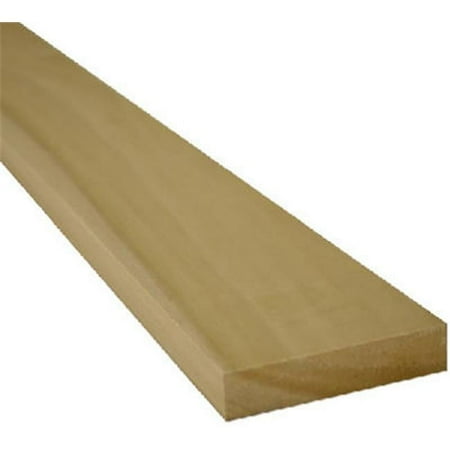 Alexandria Moulding 0Q1X8-27036C 1 in. x 8 in. 3 ft. Poplar Board