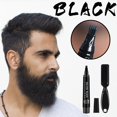 thumbnail image 1 of Lápiz para rellenar barba de cuatro puntasresistente al aguapara colorear bigote (negro) Ehuebsd cuidado belleza, 1 of 8