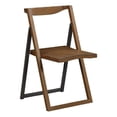 thumbnail image 3 of Boraam Sydney Adult Folding Chairs, Chestnut Wire-Brush, Set of 2, 3 of 11