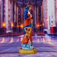 thumbnail image 1 of Blessed Mother Statue Color Painted Lady of Grace Resin Statue Altar Decor Blessed VirginMary Mother Sculpture, 1 of 5