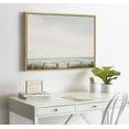 thumbnail image 6 of Kate and Laurel Sylvie Pale Sky Framed Canvas Wall Art by Emiko and Mark Franzen of F2Images, 23x33 Natural, Simple Skyline Landscape Nature Art for Wall, 6 of 7