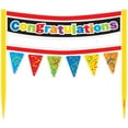 thumbnail image 2 of Cardboard Rainbow Congratulations Cake Bunting Topper, 2 of 2