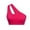 Hot Pink, variant on Seductiva Clearance Womens Bras Women's Solid Mesh Hollow Breathable Sports Bra