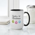 thumbnail image 4 of CafePress - Daddy's 1St Christmas Large Mug - 15 oz Ceramic Large White Novelty Mug, 4 of 4
