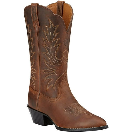 10001021 Ariat Women's Heritage R Toe Western Boots - Distressed...