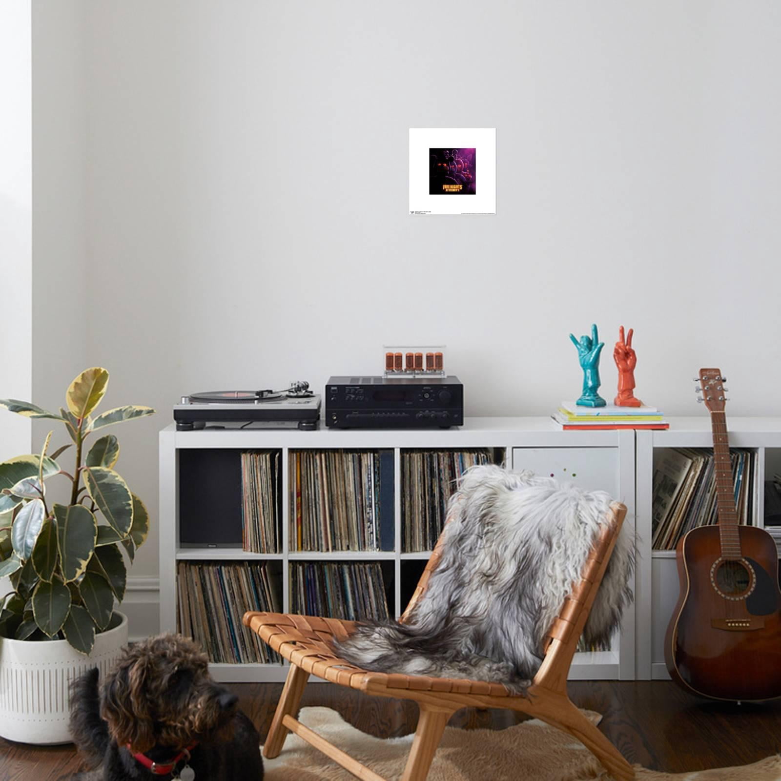 Gallery Pops Five Nights at Freddy's Movie - Group Canvas Wall Art, Unframed Version, 12" x 12"