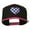 Black Pink, variant on Checkered Heart Embroidered Wool Blend Cap - Navy Red OSFM