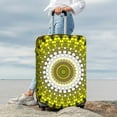 thumbnail image 7 of Gukieu Yellow Mandala Print Suitcase Protective Cover, Elastic Zipper Buckle Suitcase Protective Cover, Suitable for Travel, Business Trip-Small, 7 of 7