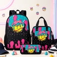 thumbnail image 2 of JCCXIN Ice-Cream Baseball Graphic School Backpack For Kids Boys Girls With Lunch Box Pencil Case 3 PC Sets Primary Middle High School College Backpacks Lightweight Large Capacity Daily Bags,Black, 2 of 4
