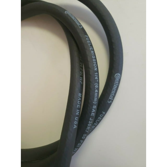 CONTINENTAL Fuel//Emission Hose 1/4", 6' L, SAE J30R7 50 PSI WP