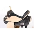 thumbnail image 6 of 17 In Flex Tree Western Horse Saddle American Leather Trail Barrel By Hilason, 6 of 8