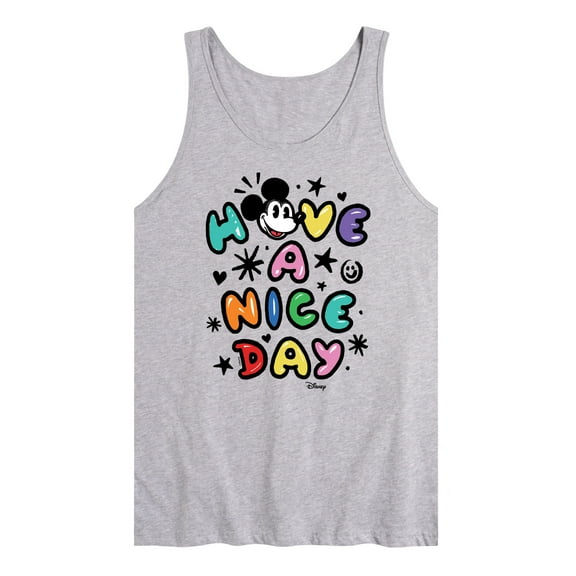 Disney - Mickey Mouse - Have A Nice Day - Men's Jersey Tank Top