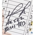 thumbnail image 4 of David Ortiz 522nd Home Run Signed Game Used Baseball Passes Ted Williams, 4 of 10