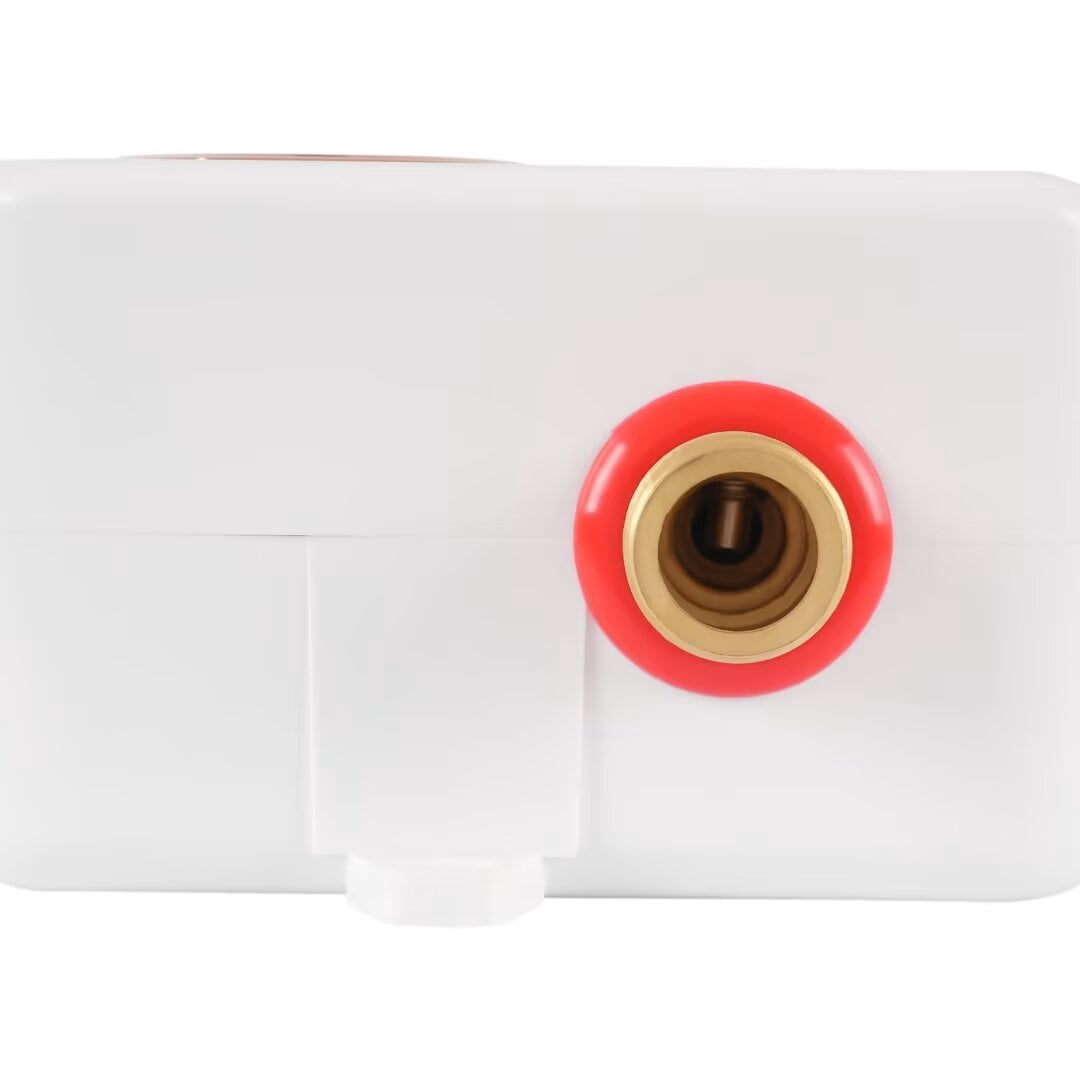 Electric Tankless Water Heater 3KW 110V Instant Water Heater for Kicthen LED Display Stainless Steel White