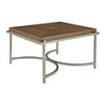 thumbnail image 2 of Batavia 3 Piece Walnut Nesting Wood Veneer Top Table Set, 2 of 12