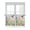Multicolor, variant on Half Window Curtains 24 Inches Long, Floral Hummingbird Window Treatment Curtain Drapes, Spring Watercolor Flowers Short Curtains Tiers for Kitchen Over Sink, 27.5"x24", 2 Panels
