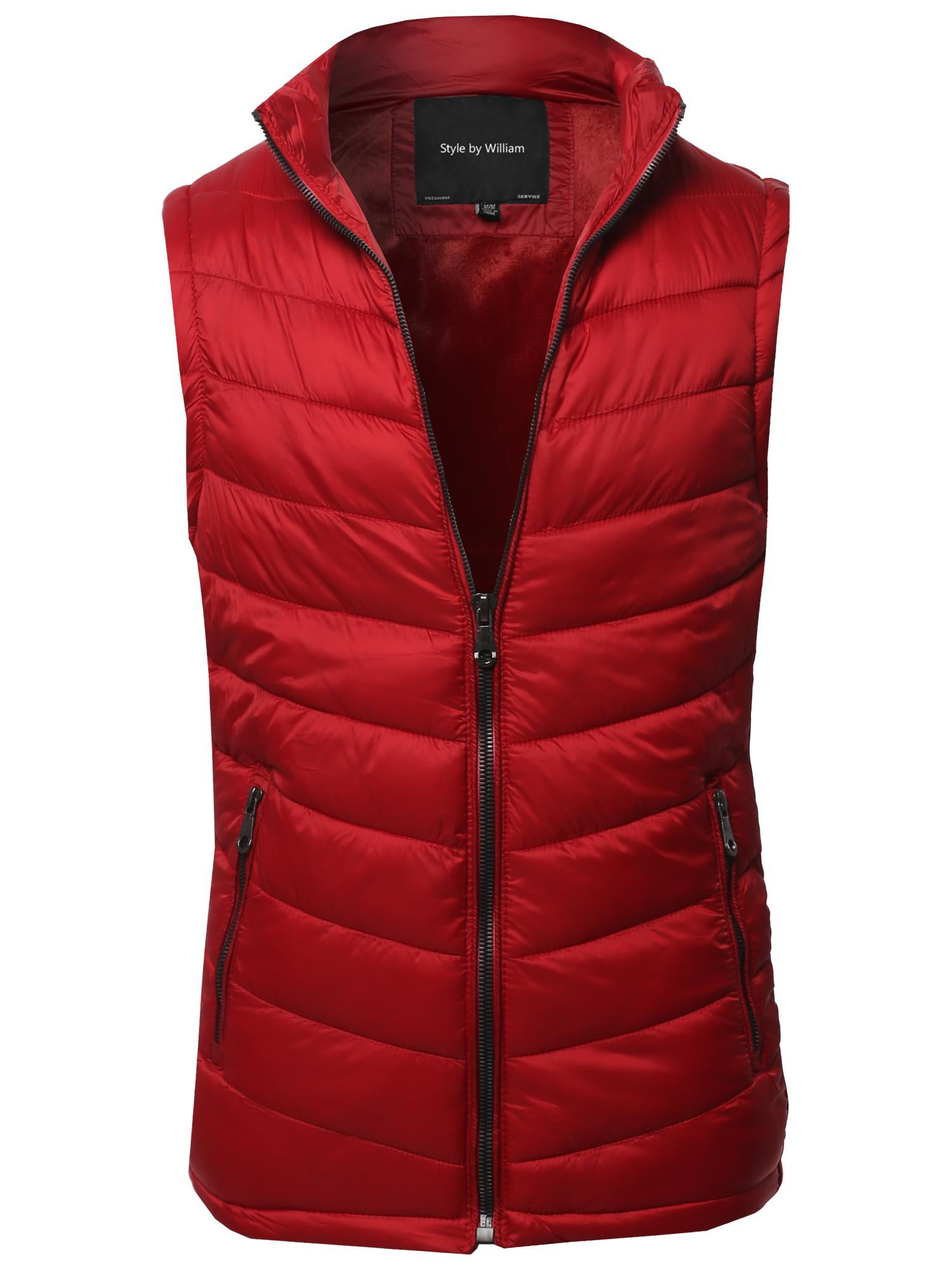 FashionOutfit Solid Front Zip Up Outdoor Comfortable Padded Vest Outwear Jacket 