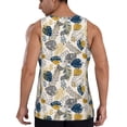 thumbnail image 3 of Gaeub Hawaiian Style Men's Athletic Tank Top, Workout Sleeveless Shirts, Running Tank Tops for Gym, Running, Training - Large, 3 of 9