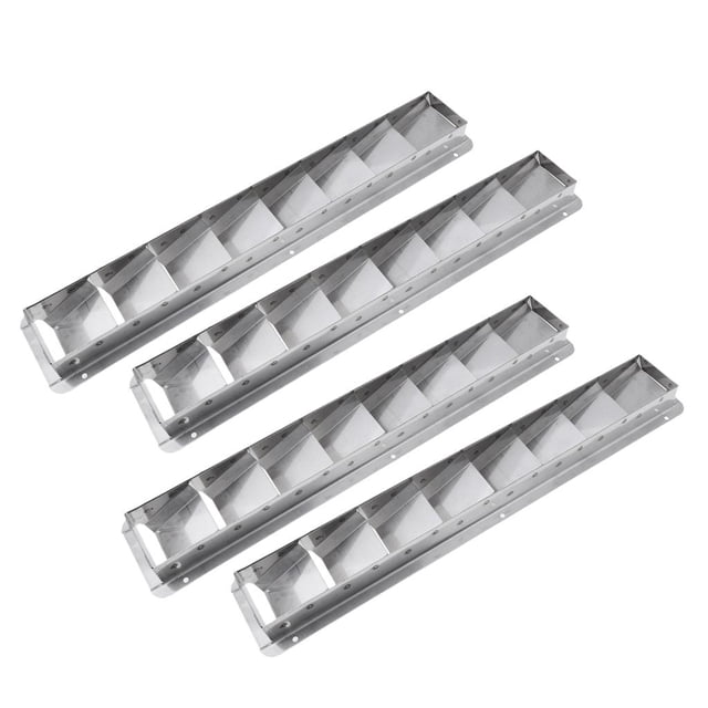 Rejilla de Ventilación kusrkot Acero Inoxidable 427mm 8 Ranuras para Yate