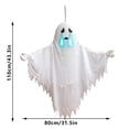 thumbnail image 2 of Halloween Glowing Hanging Decoration, Sound-Activated Talking Ghost Prop, LED Light Up Decor for Indoor Outdoor Use, Haunted Yard Party Supplies, 1Pack Glowing Hanging #F, 2 of 6