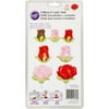 Wilton 9-Cavity Lollipop Mold, Roses & Buds 2 Designs 2115-1708