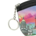 thumbnail image 5 of Unique Bargains 1 Pc Coin Purse Wallet Fan-shaped Pattern Coin Purse Pouch Colorful, 5 of 5