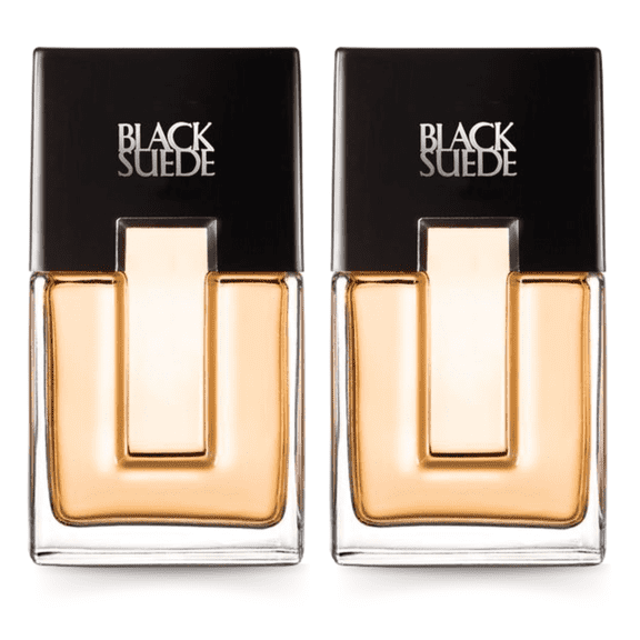 Avon Black Suede Eau de Toilette for Men, Classic Scent, 3.4 fl oz (2-Pack), Warm & Masculine Fragrance