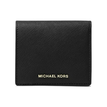 Michael Kors Womens 32T6Gtvd2L001 Black Leather Wallet