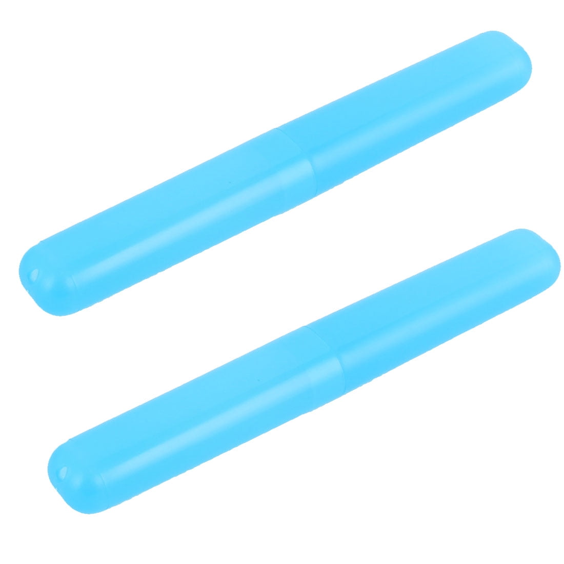 Uxcell 2pcs Travel Plastic Toothpaste Protector Holders Tube Covers
