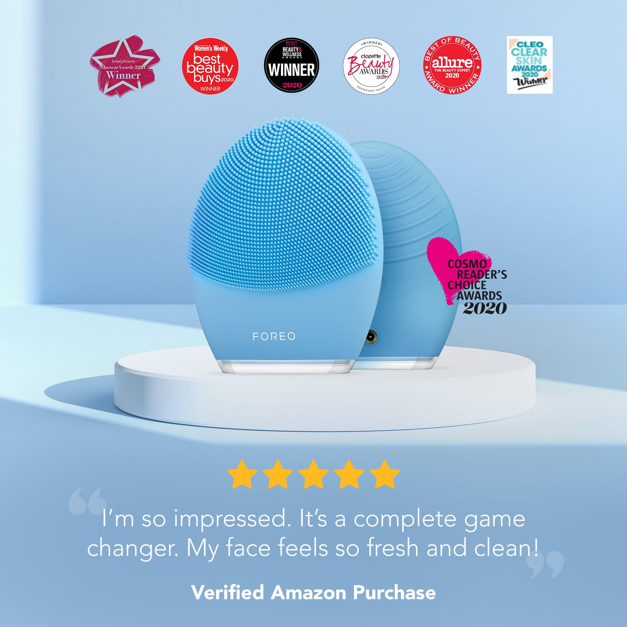 フォレオLUNA3 FOREO LUNA 3 – Smart Silicone Facial Cleansing & Firming