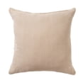 thumbnail image 3 of HomeRoots 549455 22 in. Natural Trellis Jute Throw Pillow with Embroidery, 3 of 5