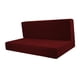 thumbnail image 5 of 4x Fundas de Asiento para RV, Fundas de Cojines para Camper, Repuesto Elástico, Funda para Cojín Del Asiento Del Sofá Suave, Fundas para Asientos de C rojo, 5 of 8