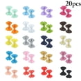 thumbnail image 1 of 40PCS Hair Bow Clip Solid Color Cute Hair Bow Barrette Bow Hair Pin for Baby, 1 of 6