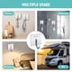 thumbnail image 5 of Ganchos de pared para colgar Ganchos de acero inoxidable para toallas para baños Ganchos de cocina para paredes Ganchos de ducha sin daños para interiores Gancho de ducha resistente, 5 of 6