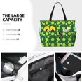 thumbnail image 3 of Fotbe Tennis Balls Bolsa de Viaje para Playa - Resistente al Agua, Bolsa Tote de Gran Capacidad y Ligera con 7 Bolsillos para Mujeres y Hombres, 3 of 7