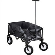 Sandusky 35" x 17" Folding Wagon, Black
