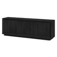 thumbnail image 4 of Evelyn&Zoe Oswald Rectangular TV Stand for TV's up to 75", Black Grain, 4 of 8
