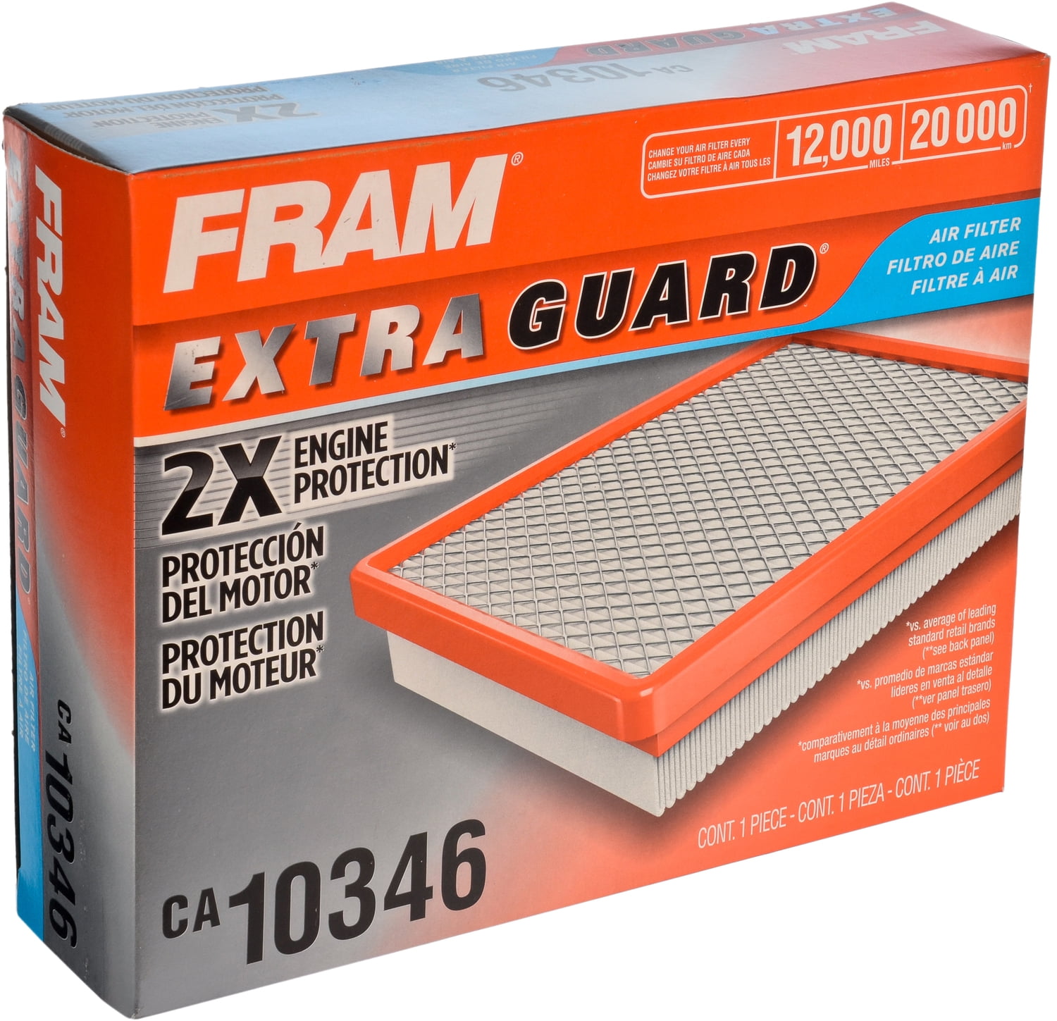 FRAM CA10786 Extra Guard Flexible Air Filter 