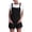 Black, variant on gbyLJF Women's Shorts Overalls Casual Cotton Linen Shorts Rompers Loose Fit Casual Summer Outfits with Pockets