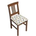 thumbnail image 2 of Lsque Mallard Ducks Printed Square Couch Cushion Covers, Floral Sofa Cushion Covers Replacement, Stretch Couch Covers for Couch-16.9in, 2 of 9